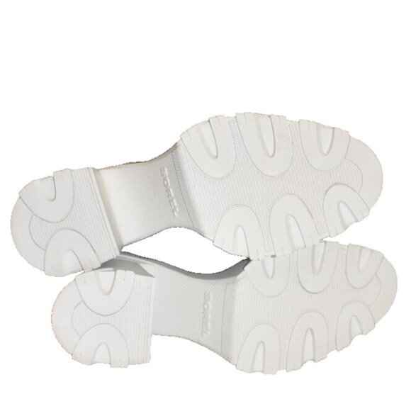 New! Sorel Women's Brex Heel Cozy Lace Boots Black/Sea Salt  DD407 - Picture 9 of 9